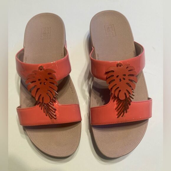 Fitflop Coral Leaf Accent Women's Sandals - Picture 1 of 7
